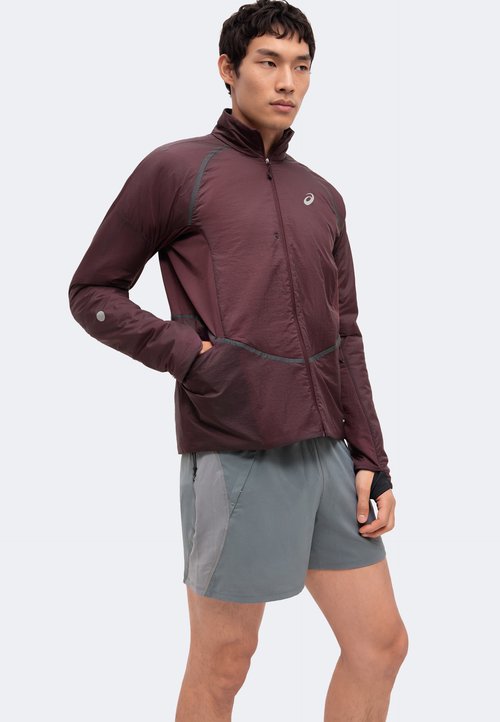ASICS ROAD WINTER JACKET - Running jacket - dark currant — photo 4