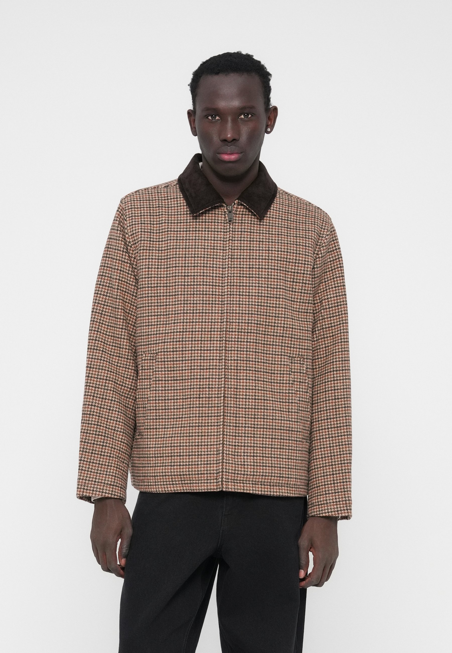 DOCKERS LAYDOWN COLLAR JAMES DEAN - Light jacket - byrd/beige