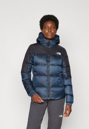 DIABLO DOWN HOODIE - Down jacket - moss green/black heather