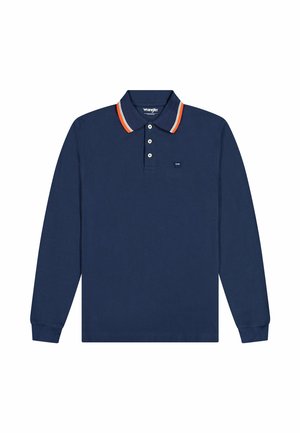 Wrangler LONG SLEEVE  REGULAR FIT - Piké - navy