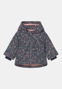 Name it NBFMAXI JACKET PETIT FLOWER - Vinterkappa /-rock - dark sapphire