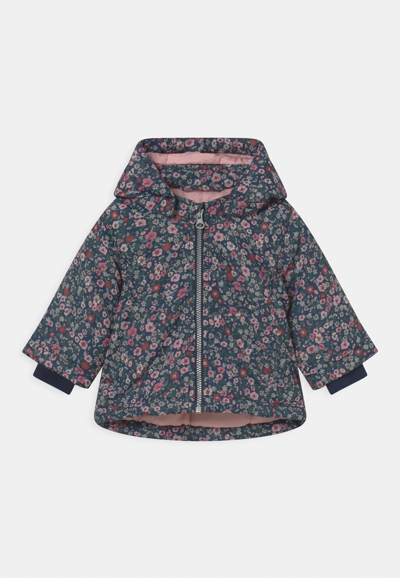 Name it NBFMAXI JACKET PETIT FLOWER - Vinterkappa /-rock - dark sapphire