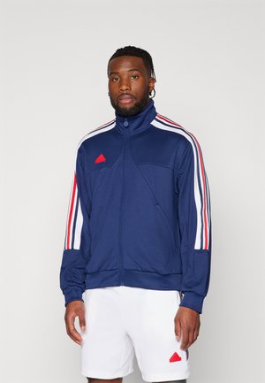 HOUSE OF TIRO NATIONS PACK TRACK TOP - Giacca sportiva - team navy blue/white/better scarlet