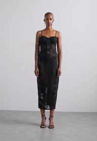 Sinead Gorey EYELET DRESS - Rochie cocktail/Rochie petrecere - black