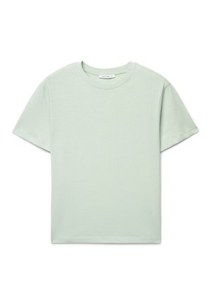 T-shirt basic - verde acqua chiaro