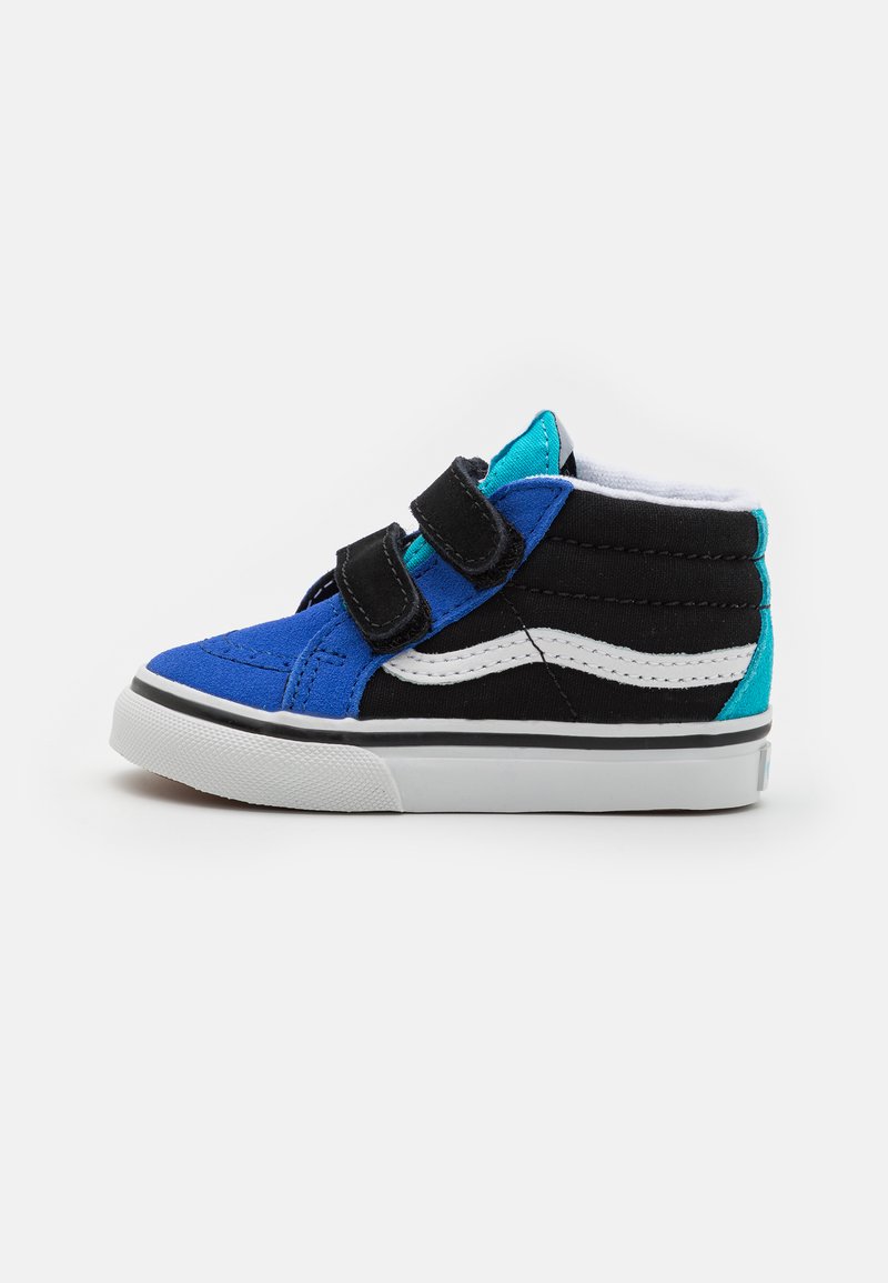 Vans MID REISSUE V - Sapatos de bebé - black/blue