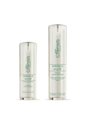 WRINKLE KILLER NIGHT MOISTURISER & FACIAL SERUM 50ML+30ML - Skincare set - cream
