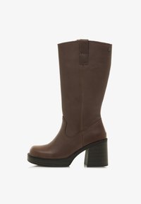 Niet geselecteerd, dark brown