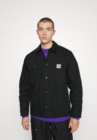 Carhartt WIP MICHIGAN COAT DEARBORN - Casaco leve - black/rigid