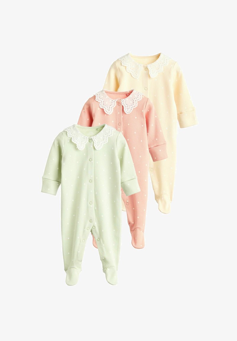 Next COLLARED - REGULAR FIT 3 PACK - Pijama de bebé - peach pink
