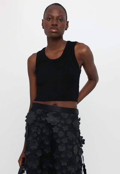 Ida Sjöstedt CARRIE SKIRT BRIDAL - Fustă maxi - black