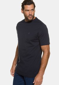 JP1880 DOPPELPACK RUNDHALS BEQUEME PASSFORM - T-shirt - bas - navy, navy