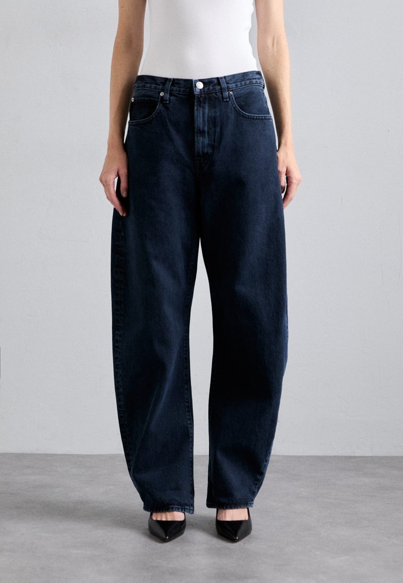 FRAME BAGGY BUBBLE - Relaxed fit jeans - dorado
