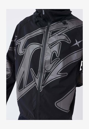 Project X Paris, COUPE-VENT À IMPRIMÉ TAG - Veste imperméable - noir