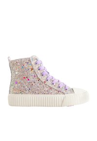 Next REGULAR FIT - Visoke tenisice - purple glitter