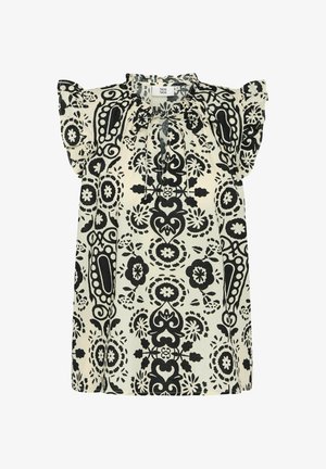 Palaidinė - print offwhite/black