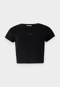 MONOGRAM BABY TEE - Camiseta básica - black