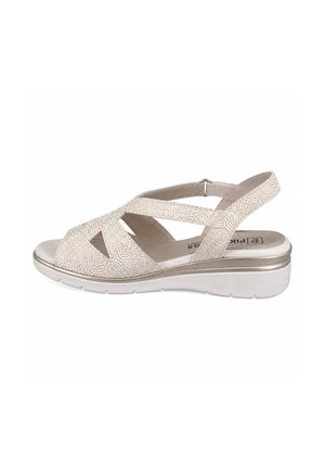 PITILLOS PITILLOS 11041 - Sandalias de cuña - beige