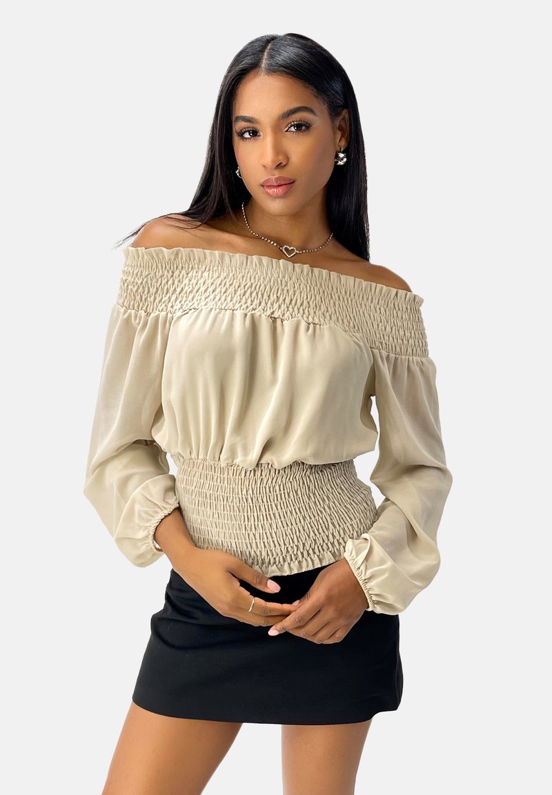Elara Blouse - beige