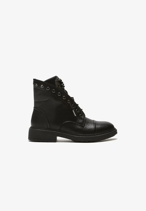 Bata Bottines à lacets - nero