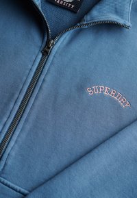 Superdry & Co ESSENTIAL LOGO HALF - Sudadera - copen blue