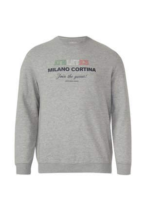 Sweater - grau meliert