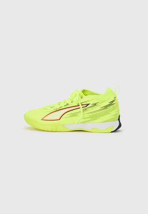 ULTRA 6 MATCH UNISEX - Scarpe da calcio indoor - yellow alert/black/glowing red/lime squeeze