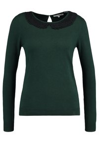 mint&berry Stickad tröja - dark green