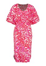 Taifun MIT VOLUMENÄRMELN Freizeitkleid digital red gemustert/rot