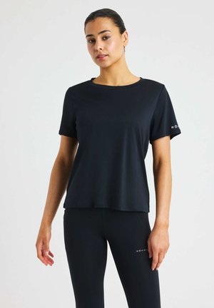 TEAM LOGO TEE - Top - black