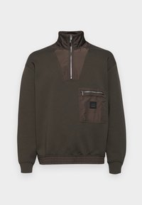 Não selecionado, black olive