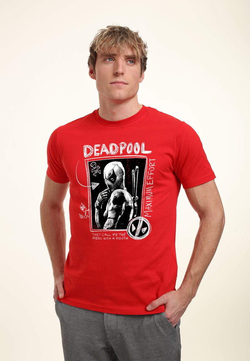 Marvel DEADPOOL WOLVERINE  czerwony