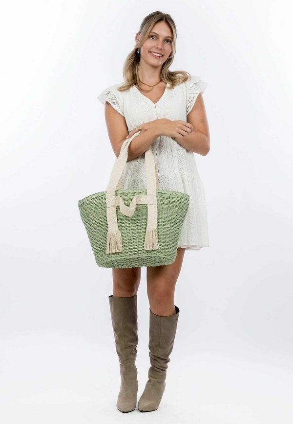 JEMMY - Shopping Bag - pistachio