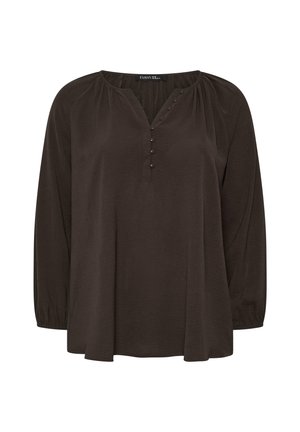 Evans, PLUS SIZE SHIRTS & BLOUSES - Blusa - brown