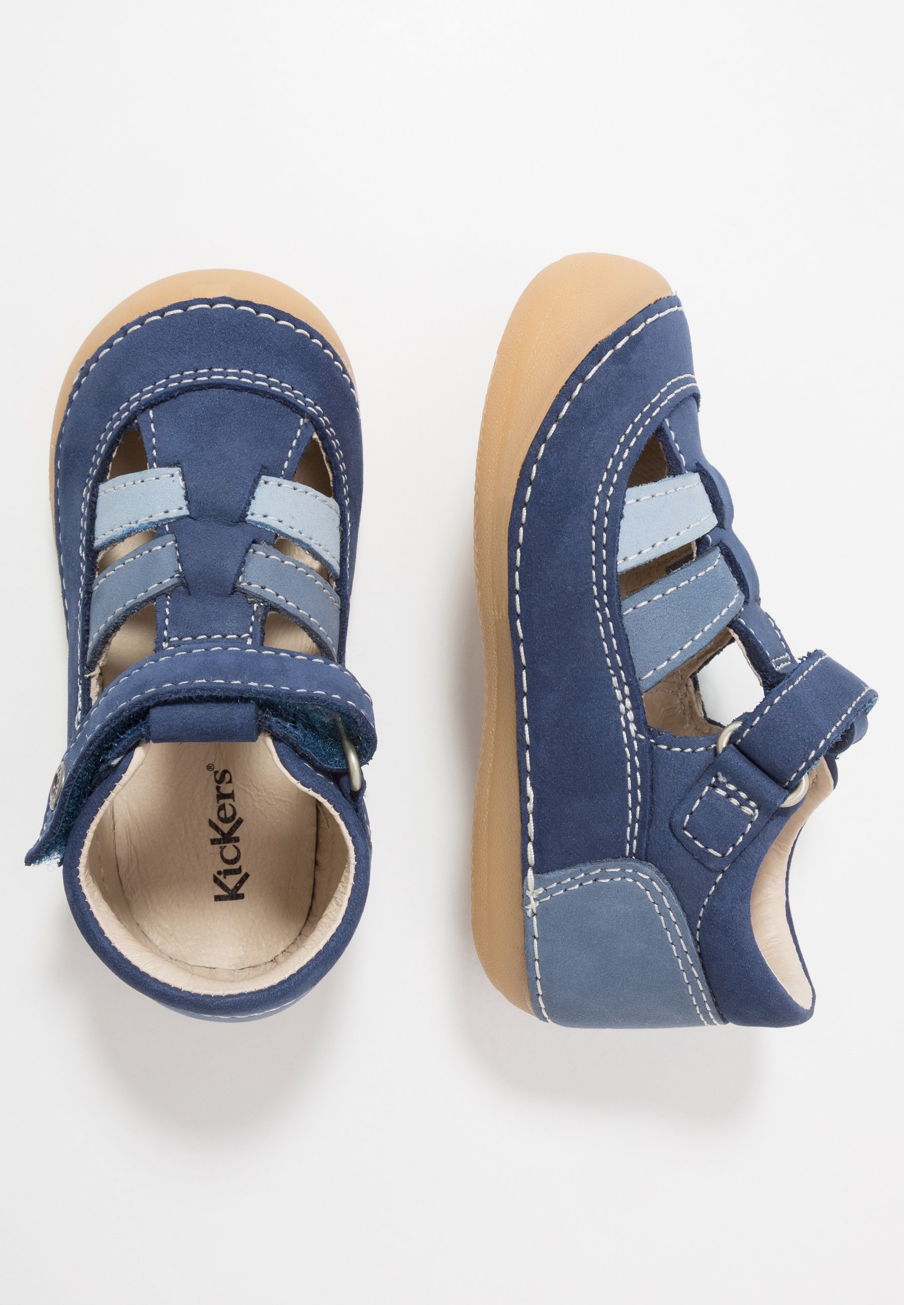 Kickers Sushy Chaussures Premiers Pas Bleu Bleu Marine Zalando Fr