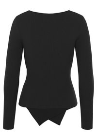 LASCANA Strickpullover - black