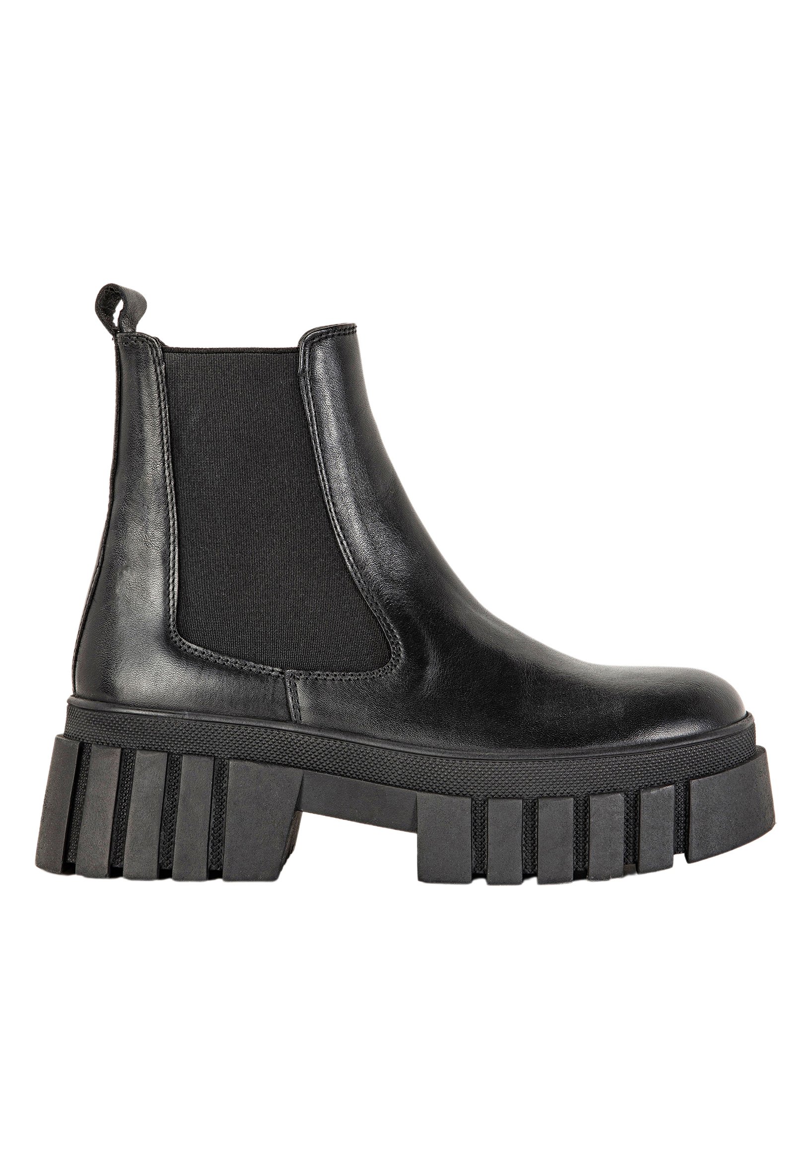 Inuovo Enkellaarsjes met plateauzool - black blk/Zwart - Zalando.nl