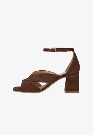 Notre-V, NOTRE-V DAMES HAKKEN 19080. - Sandalen - amalfi chocolat