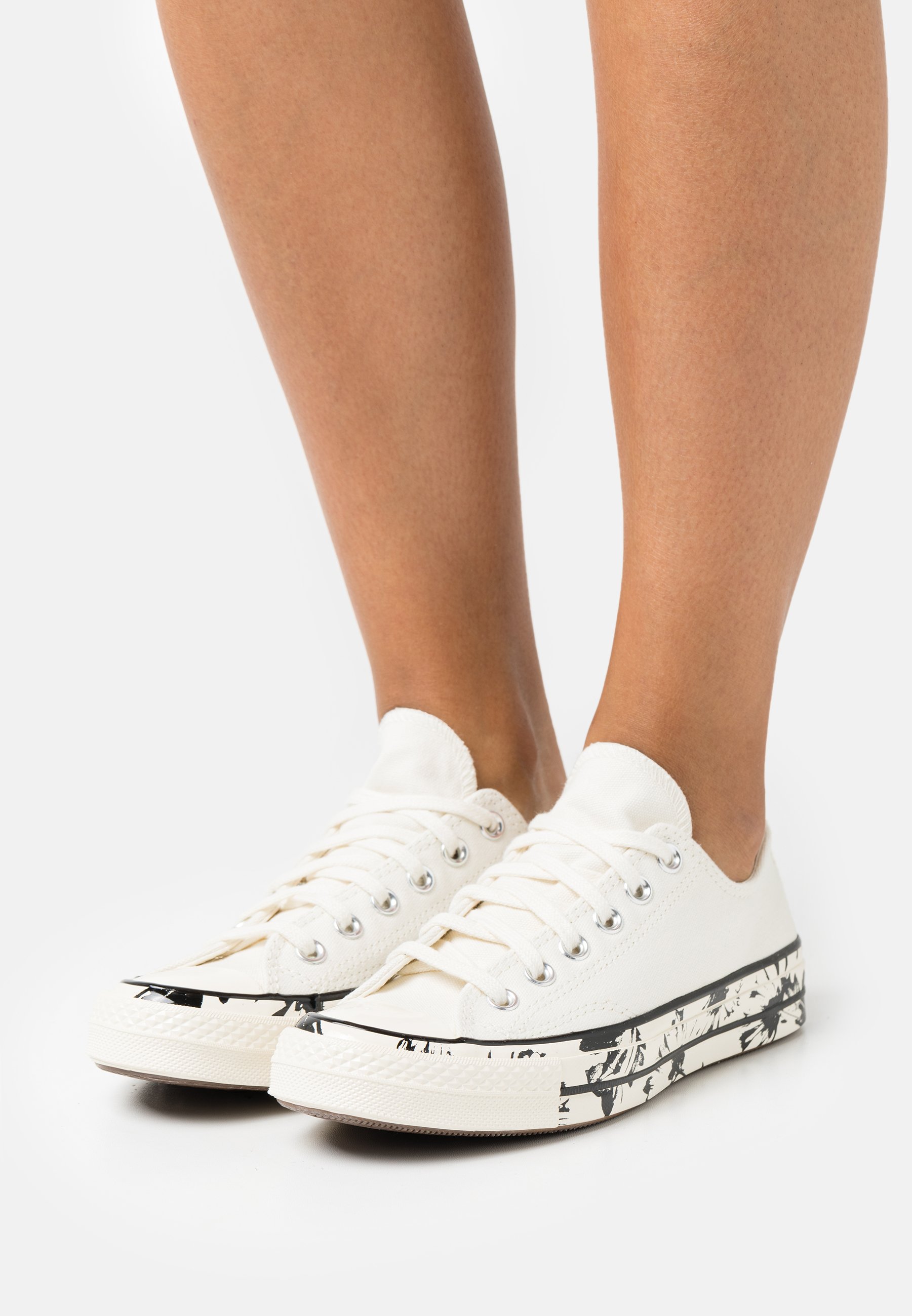 Converse CHUCK 70 FLORAL FUSION - Baskets basses - egret/black/beige -  ZALANDO.FR