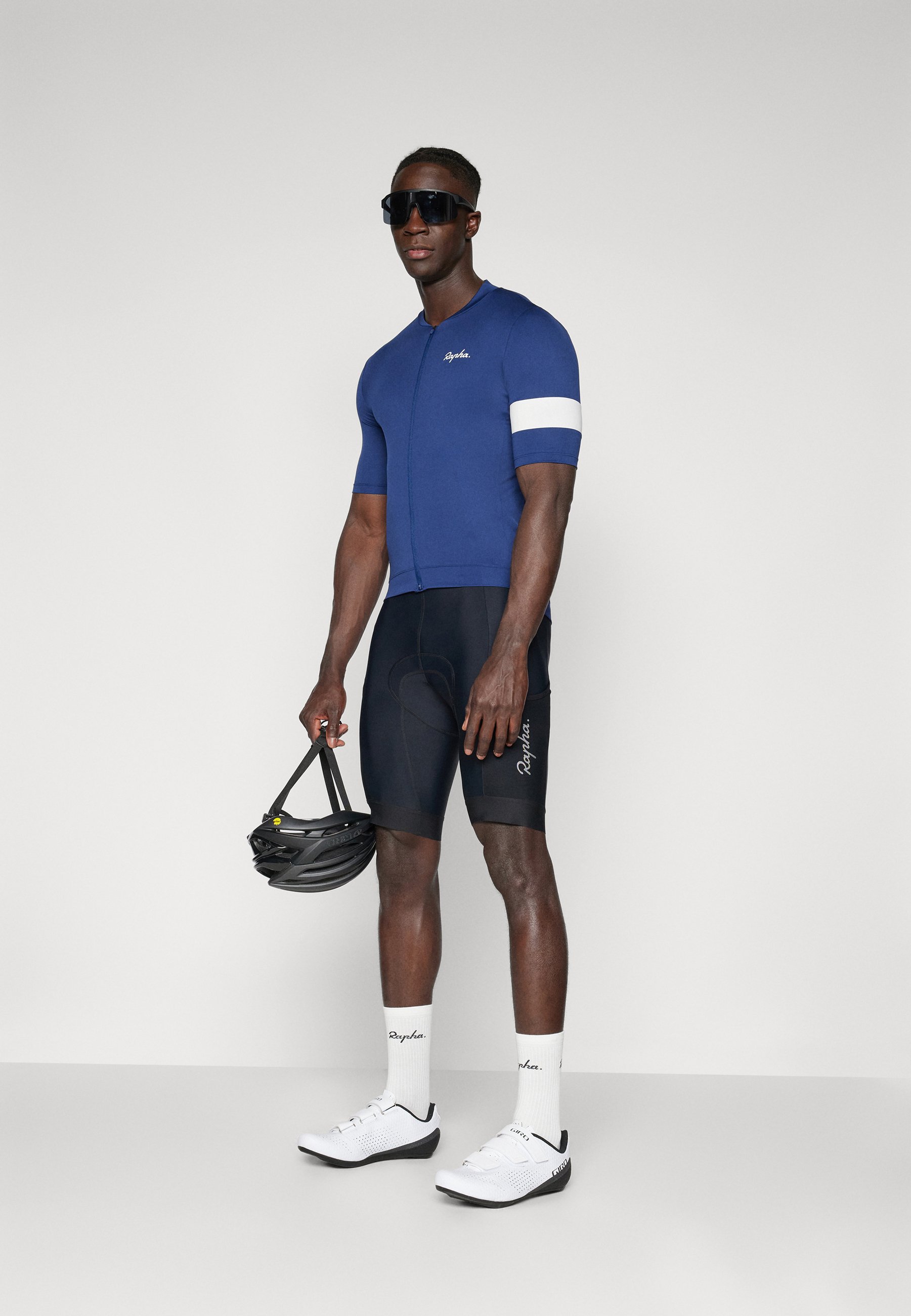 Rapha MEN'S CORE - Cycling Jersey - navy/white/dark blue - Zalando