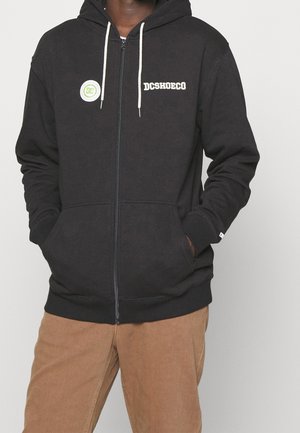 Sweat zippé - black