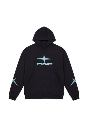 Project X Paris, SWEAT À CAPUCHE EMPIÈCEMENTS TAG - Sweat à capuche - noir
