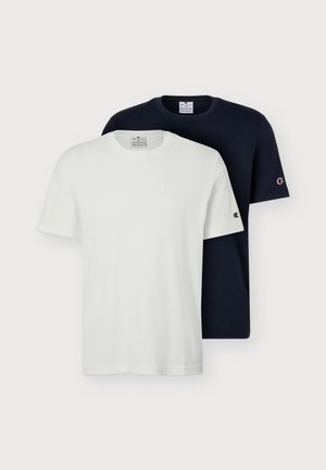 Champion, SPORTSWEAR STANDARD FIT
2 PACK  - Обикновена тениска - white/navy