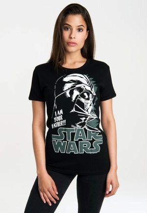 LOGOSHIRT PRINT T-SHIRT STAR WARS - Print T-shirt - schwarz