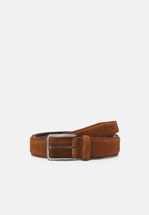 LEATHER UNISEX - Cintura - cognac