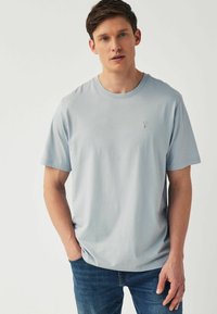 Next 4 PACK REGULAR - T-shirts basic - blue sage white charcoal