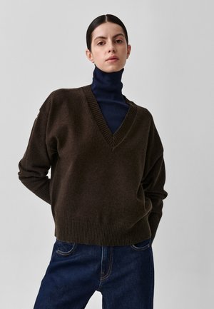 TATUUM, ELNERKA - Pullover - brown