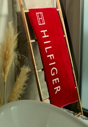 Tommy Hilfiger ORIGINAL TOWEL - Telo mare - medium red