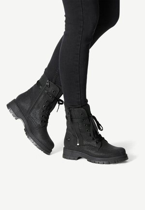 Bottines à plateau - black