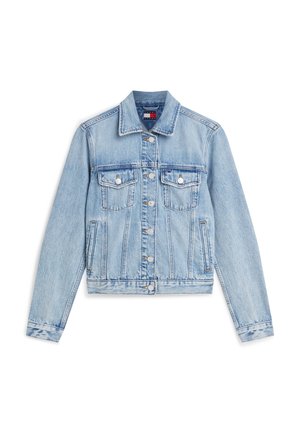 Tommy Jeans, CLASSIC TRACKER - Chaqueta vaquera - denim light